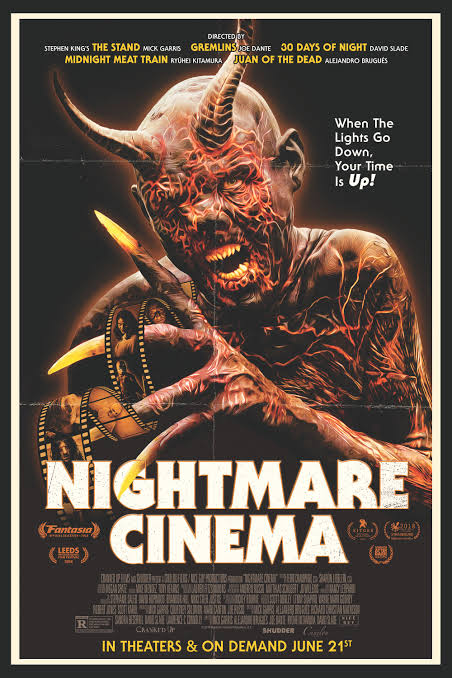 Affiche officielle du film Nightmare Cinema