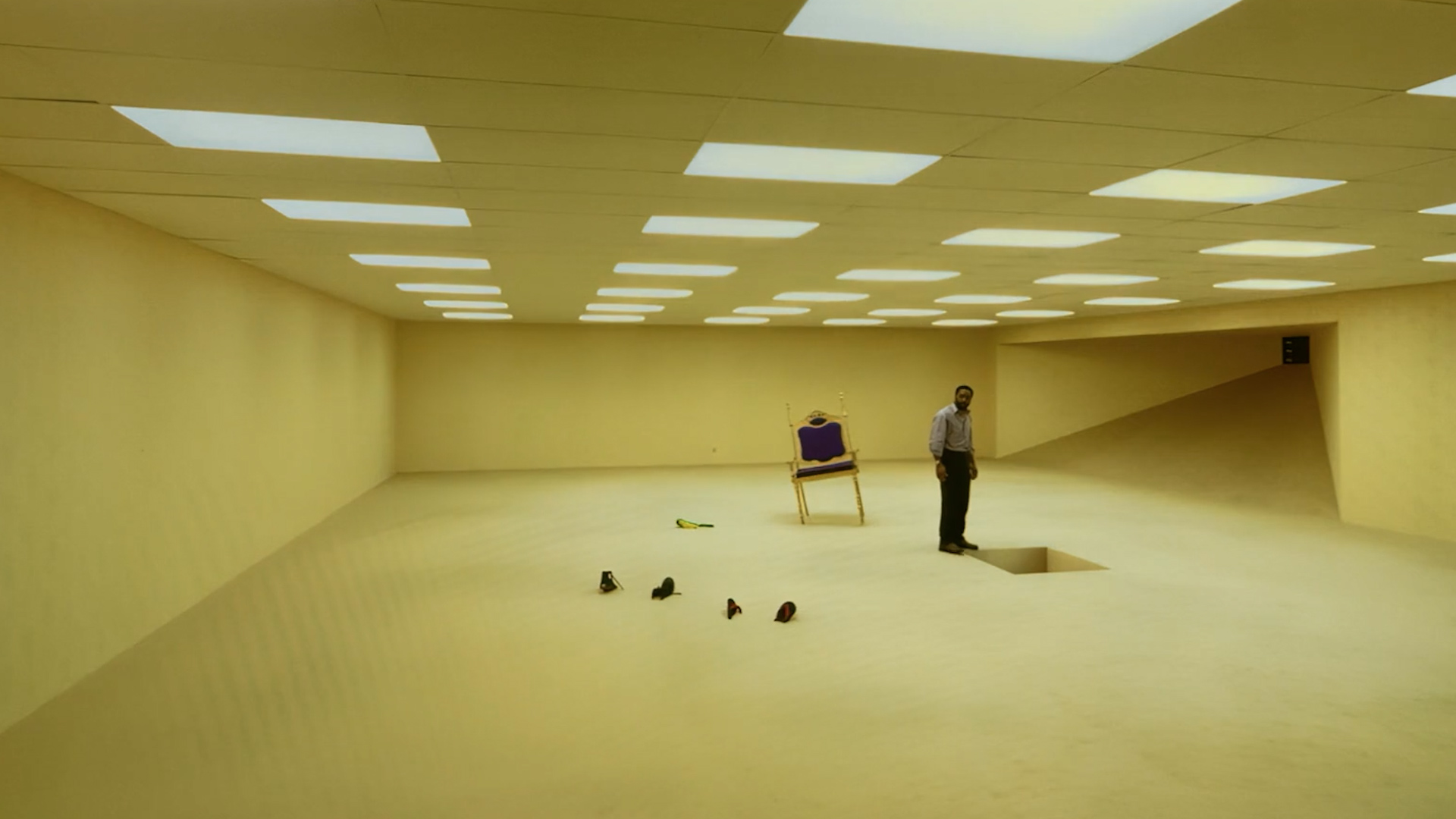 Captain Clark's throne room